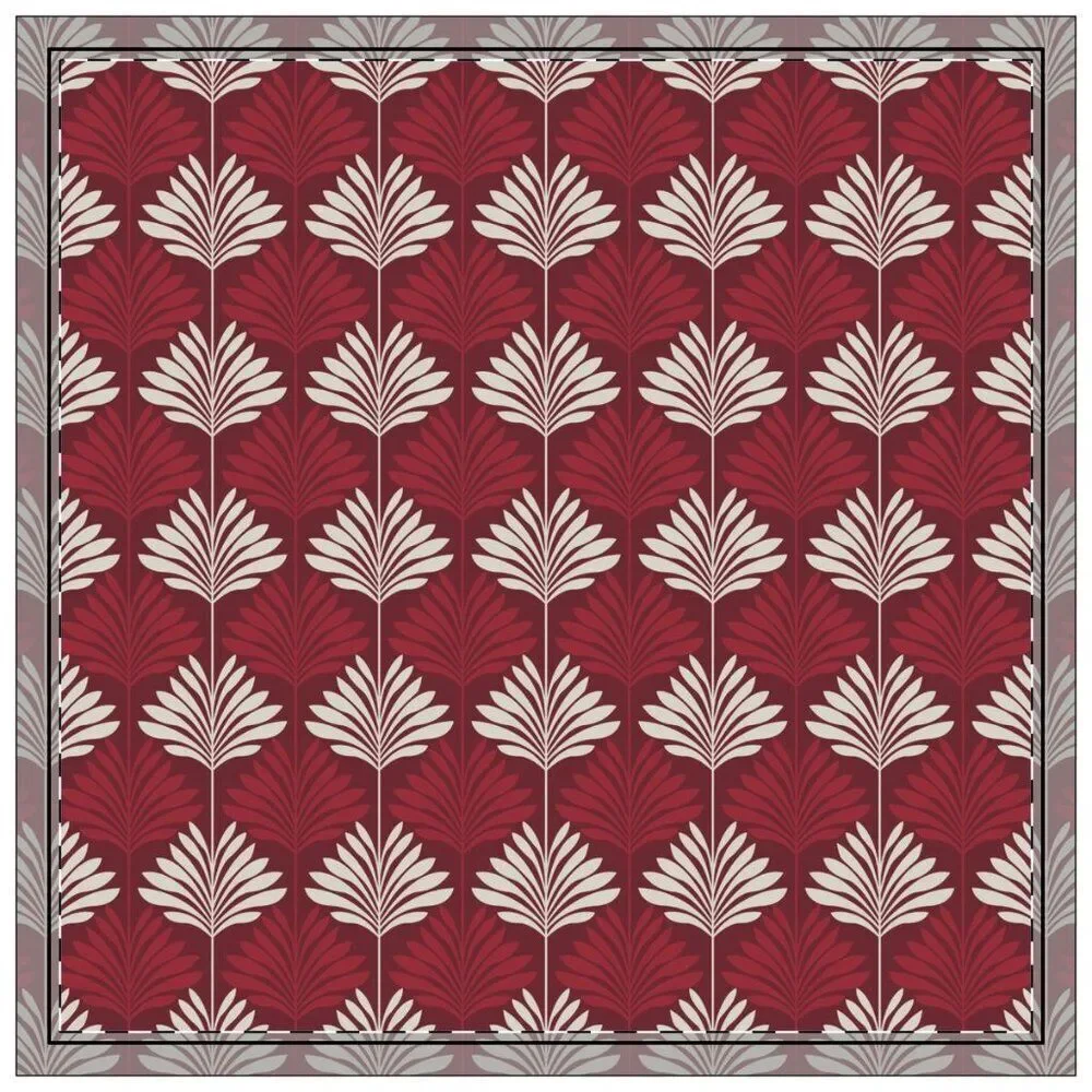 NWT Porter Anna- Crimson & Cream  Cotton Napkin 4-set, Deco
